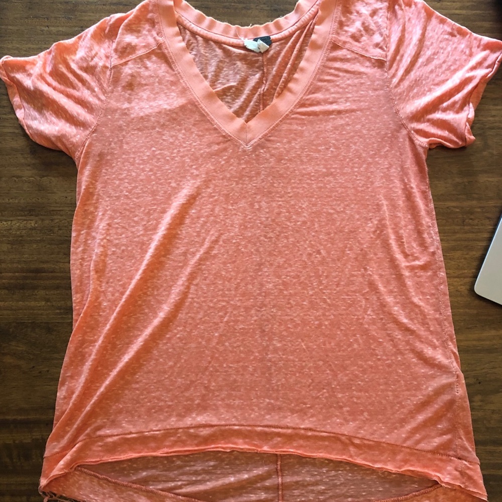 Free People burn out tee